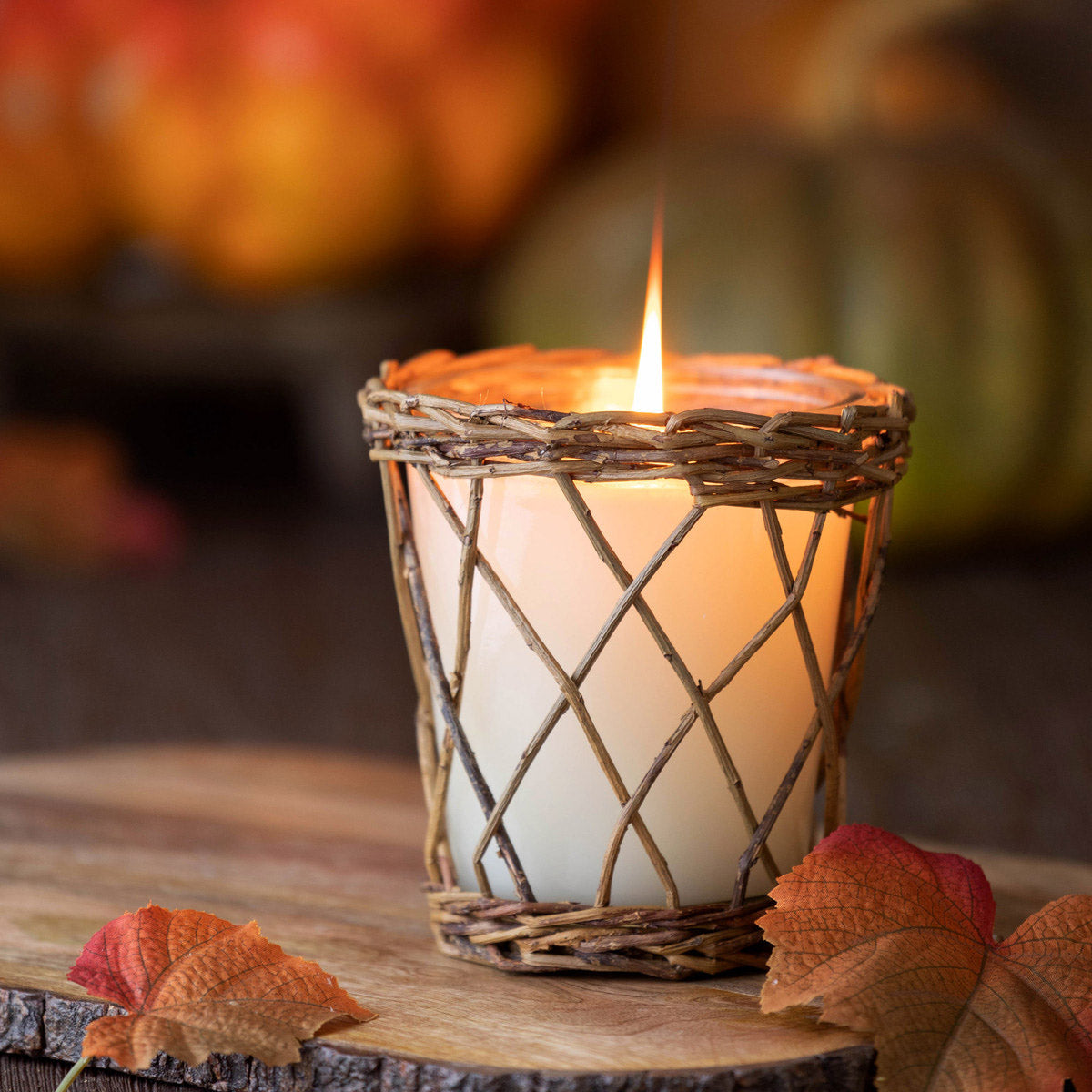 Frost on The Pumpkin Willow Candle
