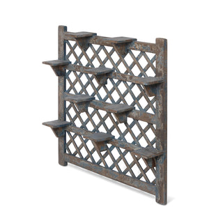 The Garden Lattice Shelf