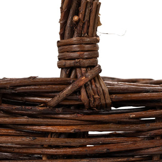 Hand Woven Reed Gathering Basket