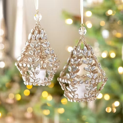 Lighted Gems Lantern Ornament