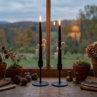 Ghostly Taper Candles – Set of 2