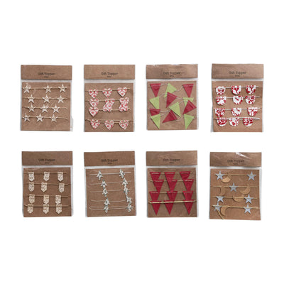 Handmade Recycled Paper Mini Garland - Choose from 8 Different Styles