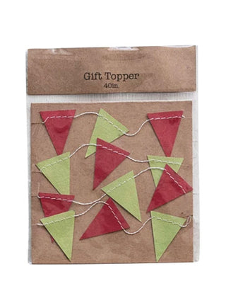 Handmade Recycled Paper Mini Garland - Choose from 8 Different Styles