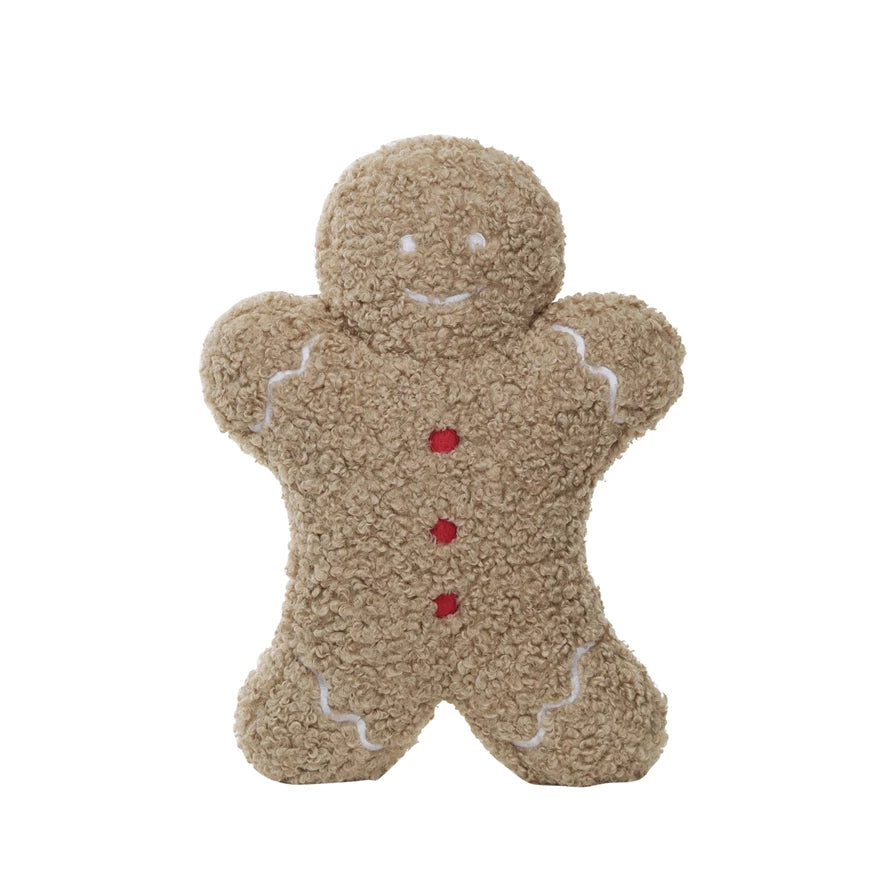 Gingerbread Man Accent Pillow