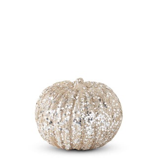 Sequined Champagne Pumpkin - Choose Size