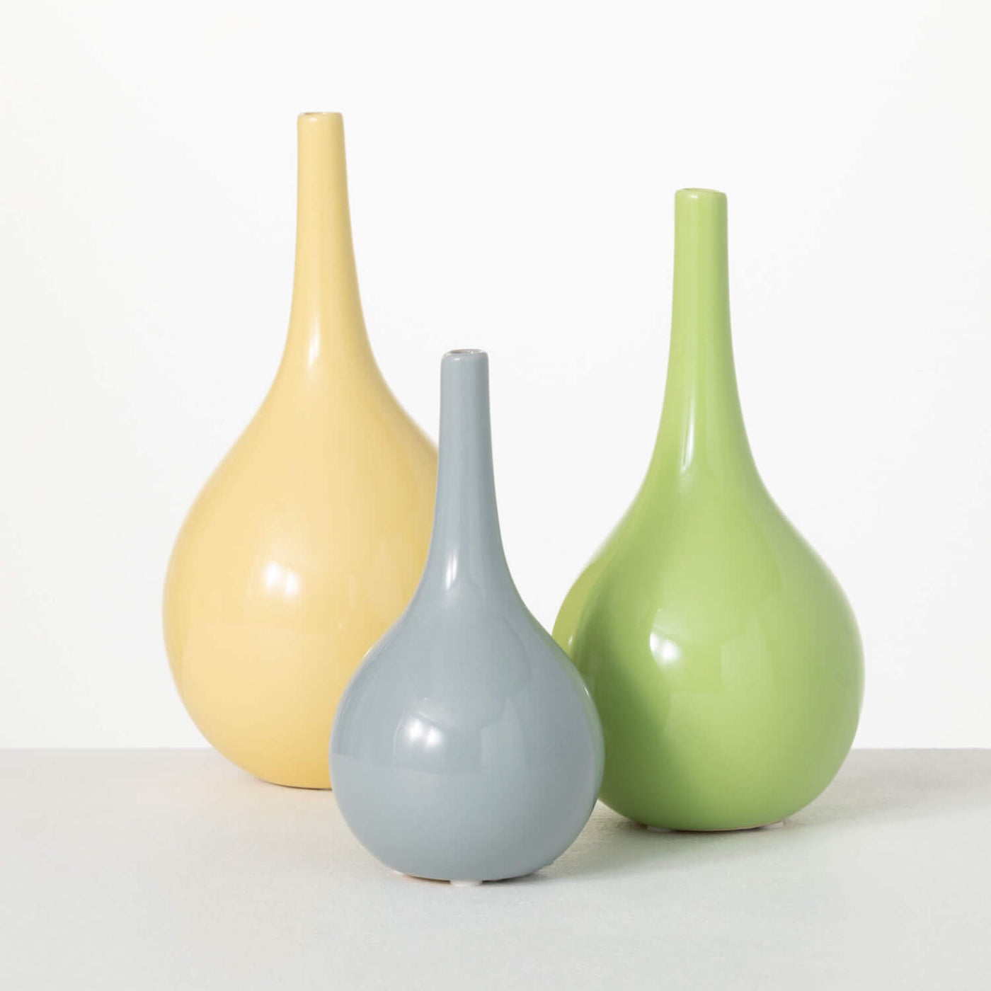 Glossy Vase Set