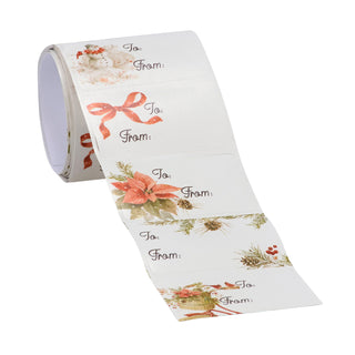 Roll of 50 Holiday Gift Tags