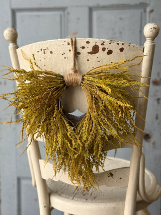 15" Goldenrod Fields Wreath