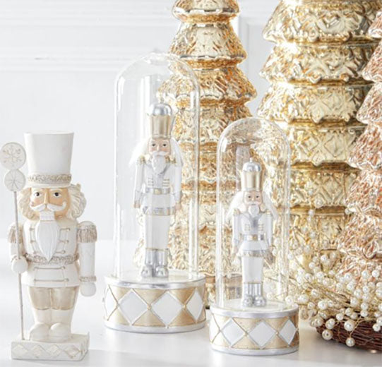 Regal Nutcracker in Dome - Choose size