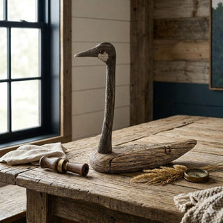 Primitive Goose Sitter - Choose Small or Large