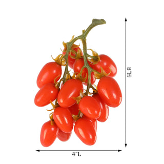 Faux Grape Tomato Cluster