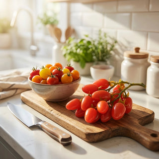Faux Grape Tomato Cluster