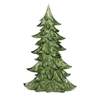 14.5" Translucent Lighted Tabletop Forest Tree
