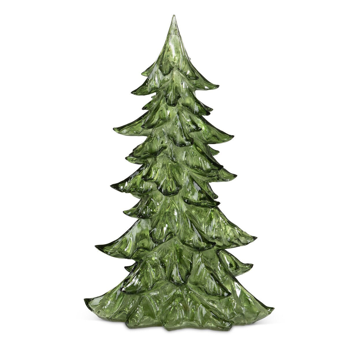 19" Translucent Lighted Tabletop Forest Tree