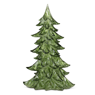 19" Translucent Lighted Tabletop Forest Tree