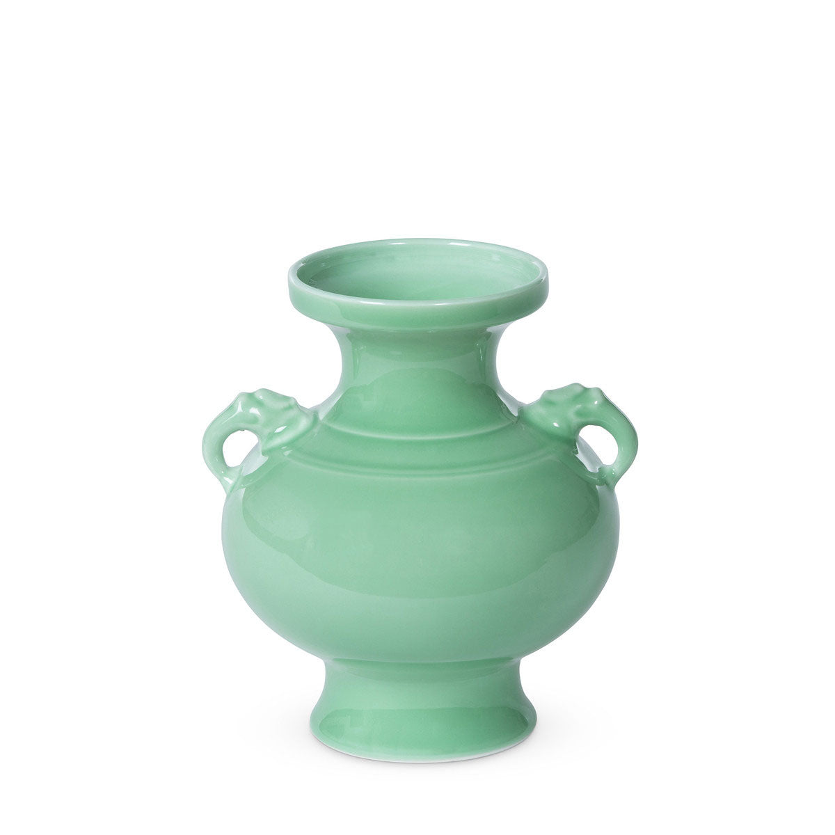 The Celadon Glaze Porcelain Cottage Vase