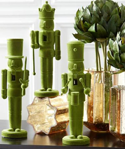 Green Velvet Nutcracker - Choose Style