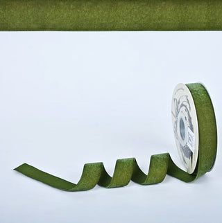 1" Velvet Finishing Ribbon - Choose Color