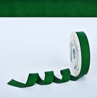 1" Velvet Finishing Ribbon - Choose Color