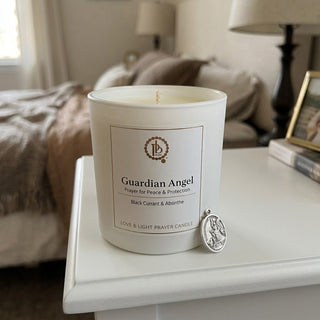 Love & Light Prayer Candle- Guardian Angel