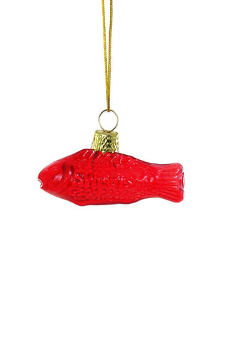 Cody Foster Glass Gummi Fish Ornament
