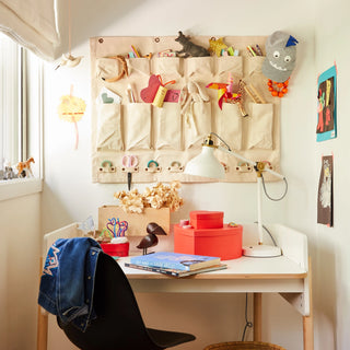 Canvas Half Wall Organizer