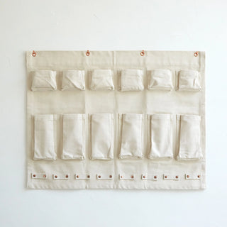 Canvas Half Wall Organizer