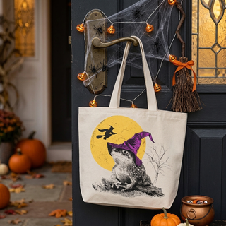 Halloween Toad Tote