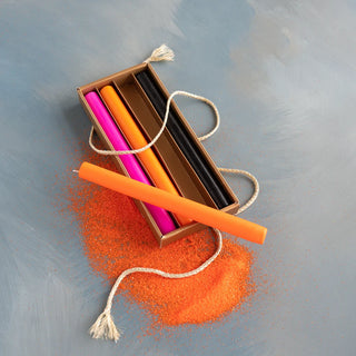 Glitterville Trick or Sweet Taper Candle Boxed Set