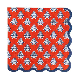 Summer Floral Cocktail Napkin Set of 24