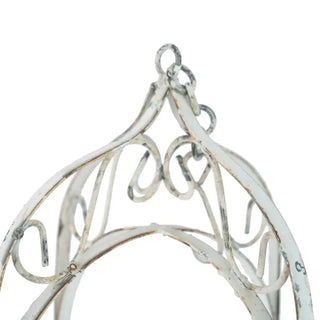 La Belle Hanging Iron Planter Garden Basket