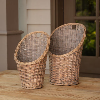 Set of 2 Hanging Wall Baskets