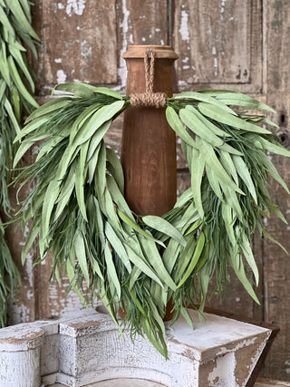 23" Spartina Grass Hanging Wreath