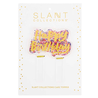Happy Birthday Cake Topper