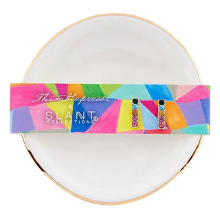 Happy Birthday Trinket Tray and Earrings