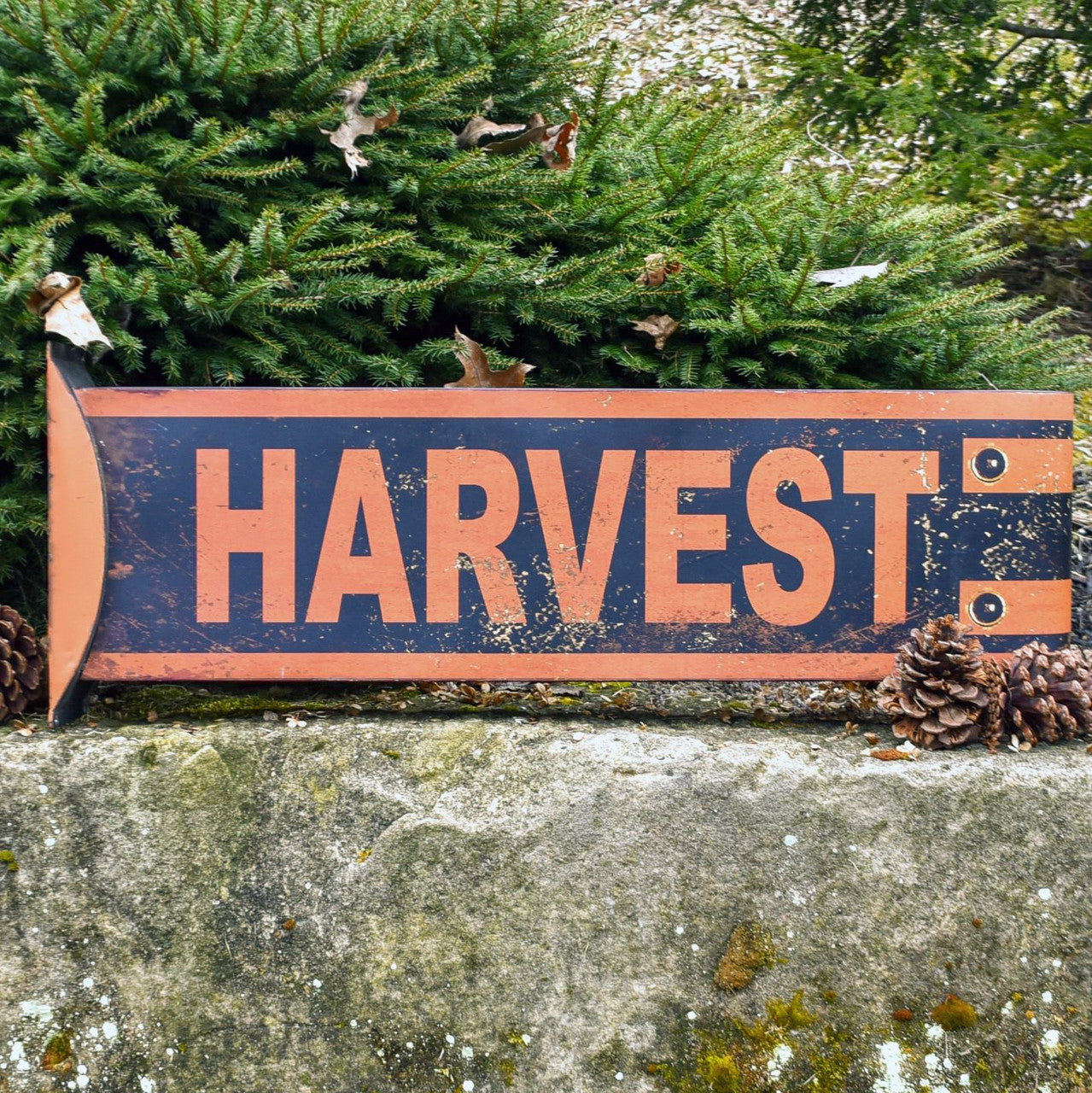 36" Metal Harvest Sign