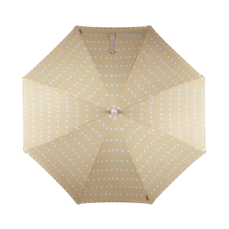 Retro Style Fringed Beach Umbrella - Choose Style