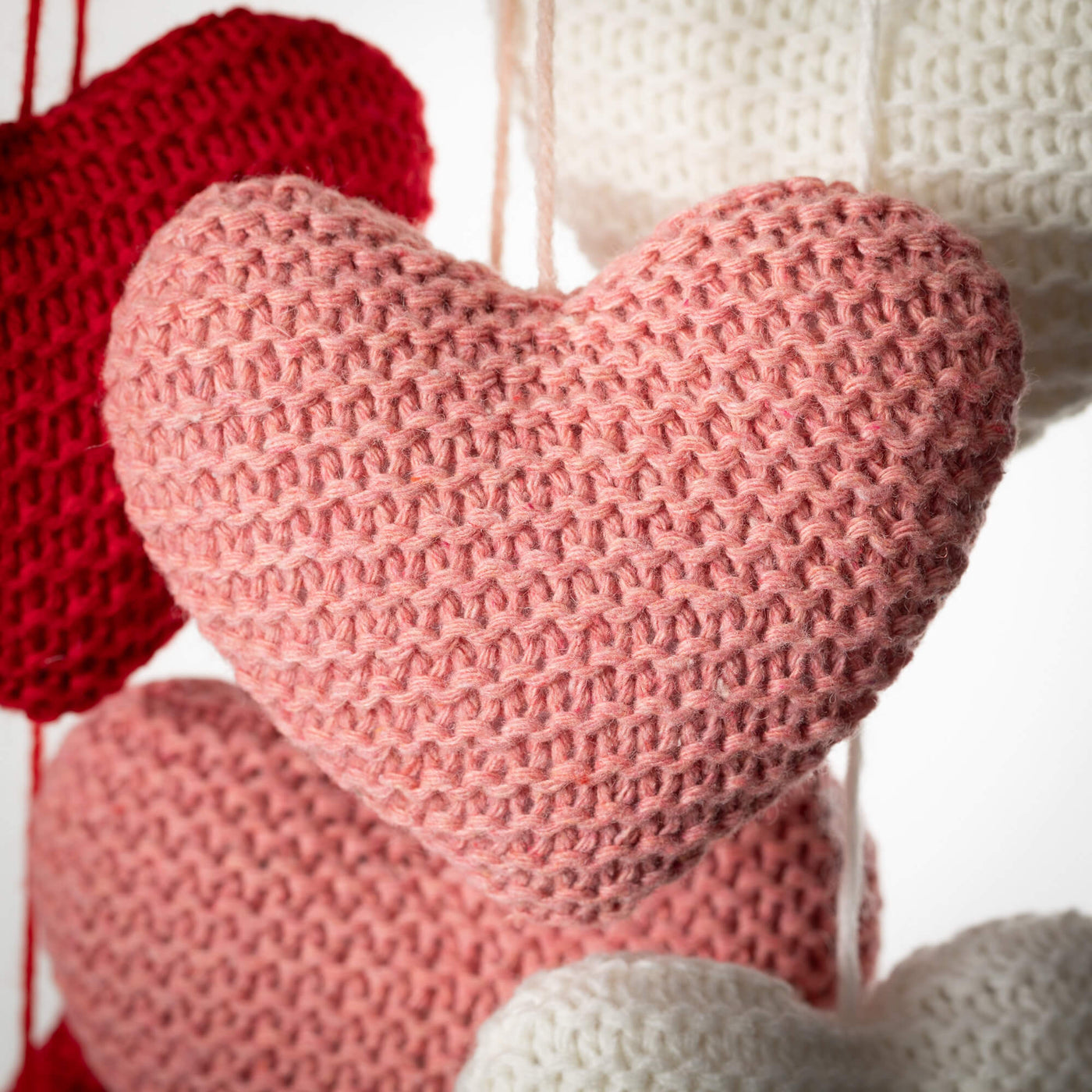 Sweater Heart Garland - Choose Color