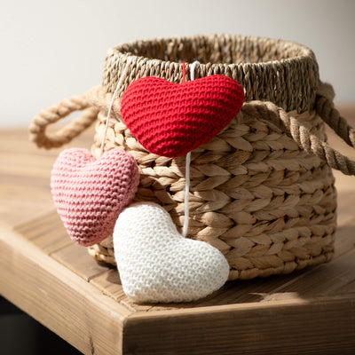 Sweater Heart Garland - Choose Color