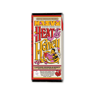 Seattle Chocolate Maeve - Valentine's - Heat & Honey Truffle Bar