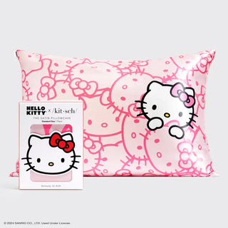 Hello Kitty Kitsch Standard Satin Pillowcase