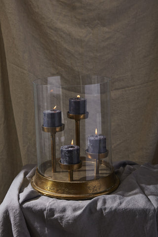 17" Elio Candle Holder Hurricane