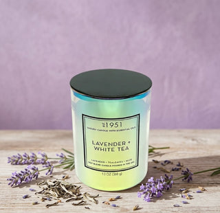 Mirage Lavender + White Tea Candle