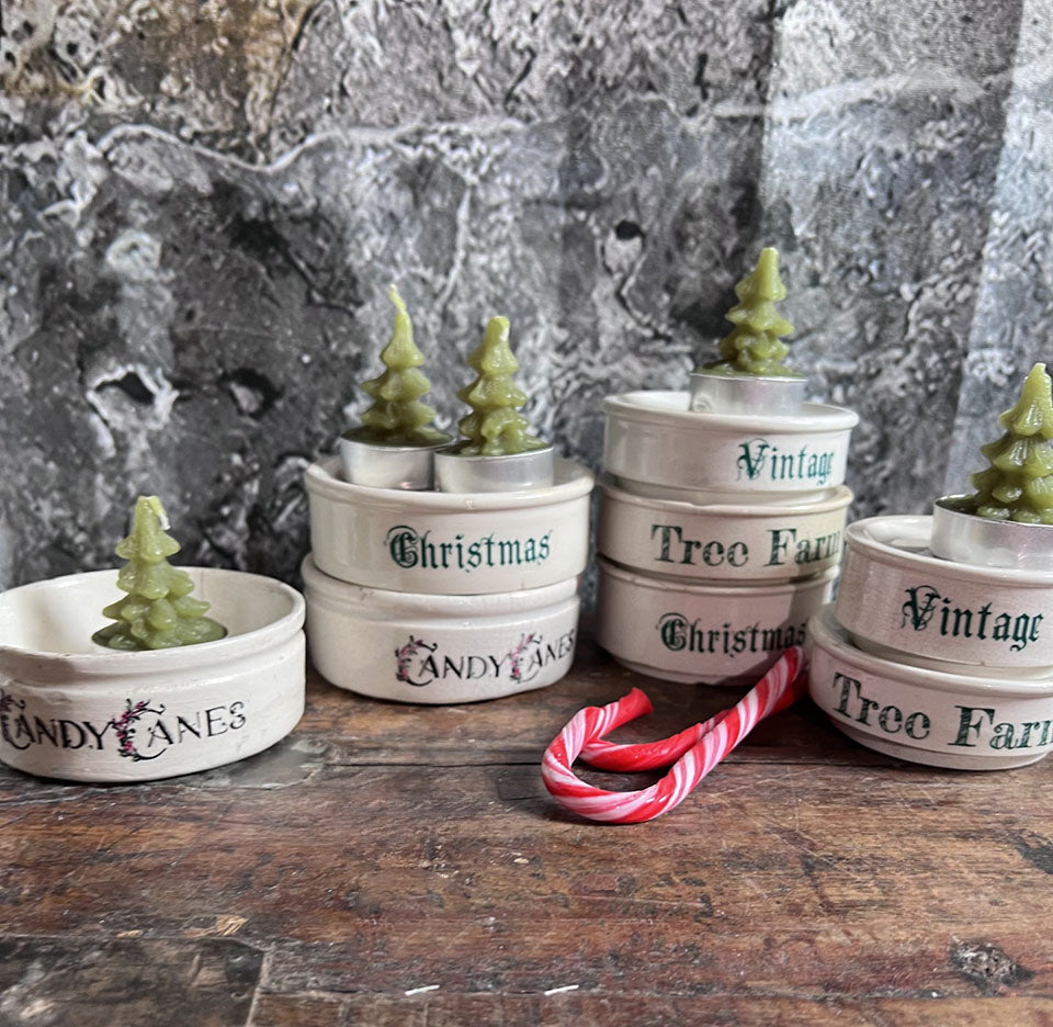 Found English Ironstone Holiday Pot Riser  - Choose Style