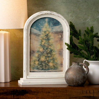 Vintage Framed Holiday Scene - Choose Style