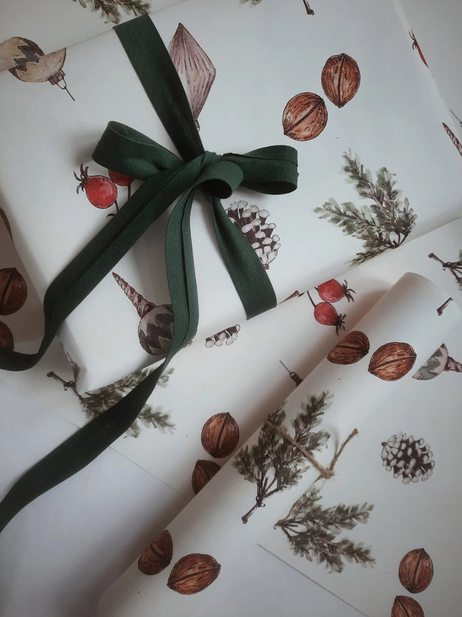 Holiday Charm Luxury Gift Wrap