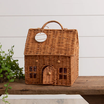 Hand Woven Rattan House Basket