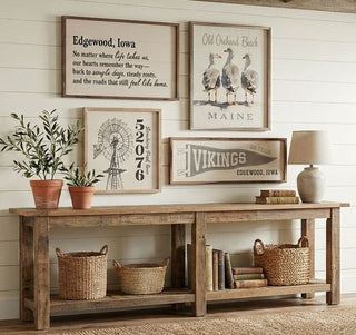 Hometown Wall Decor Collection - Roads Feel Like Home - Create Your Personalize Art