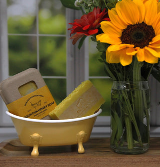 Hand Crafted Bar Soap in Sustainable Packaging - Wildflower Honey