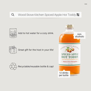 Spiced Apple Hot Toddy -Cocktail and Mocktail Mixer